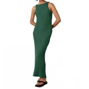 NEW ZULU & ZEPHYR crochet dress in green